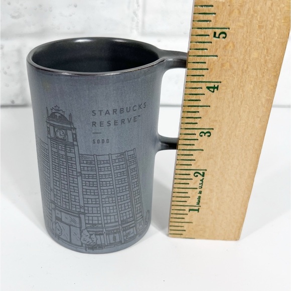 STARBUCKS RESERVE Roastery 2019 Sodo Seattle Grey Ceramic Collectible Mug - Picture 6 of 6